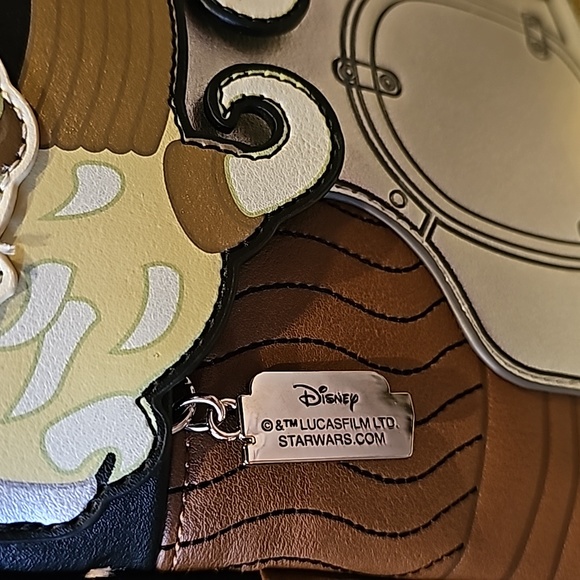 NWT Loungefly Star Wars: Lando Calrissian and Jabba the Hutt Wallet and backpack - Picture 3 of 8